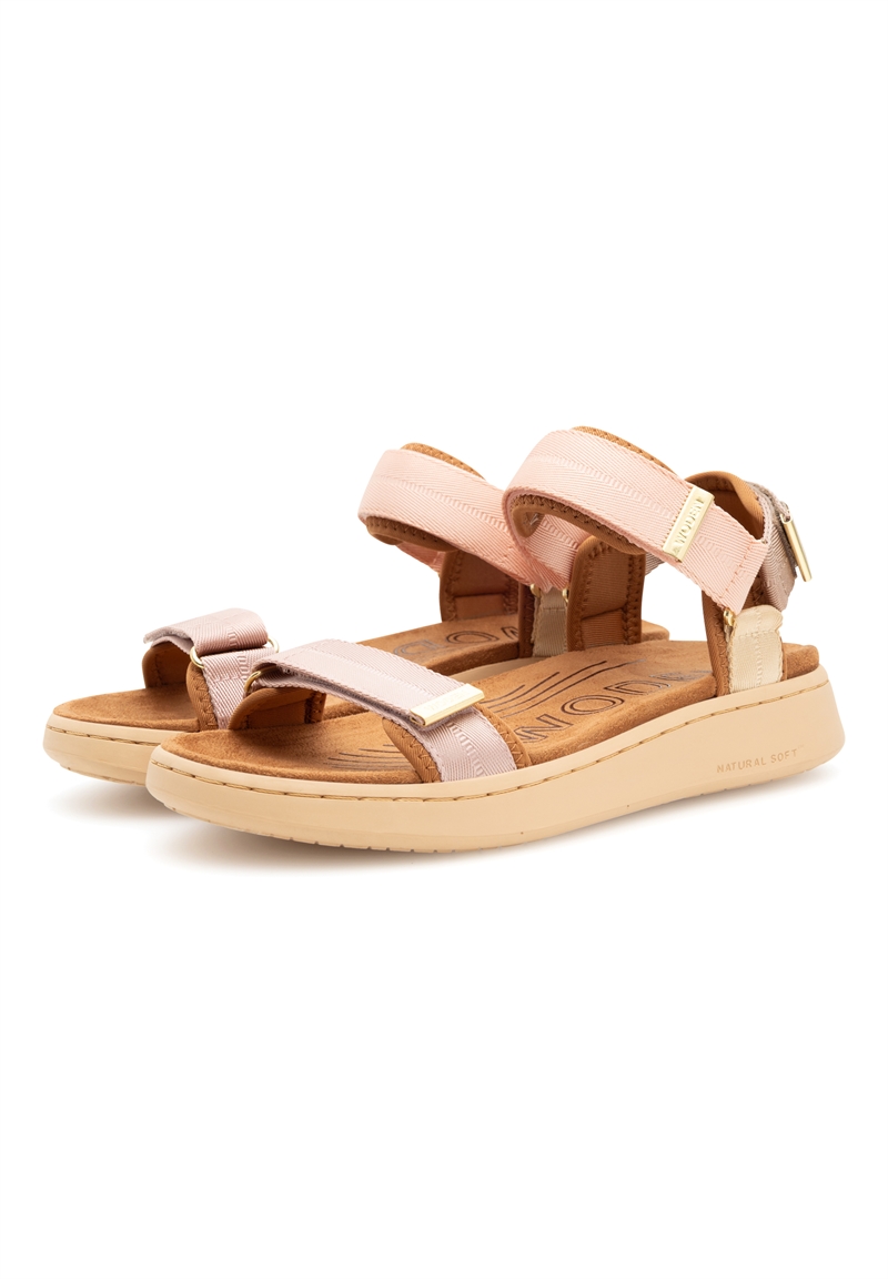 Woden Sandal Line - Blush Multi
