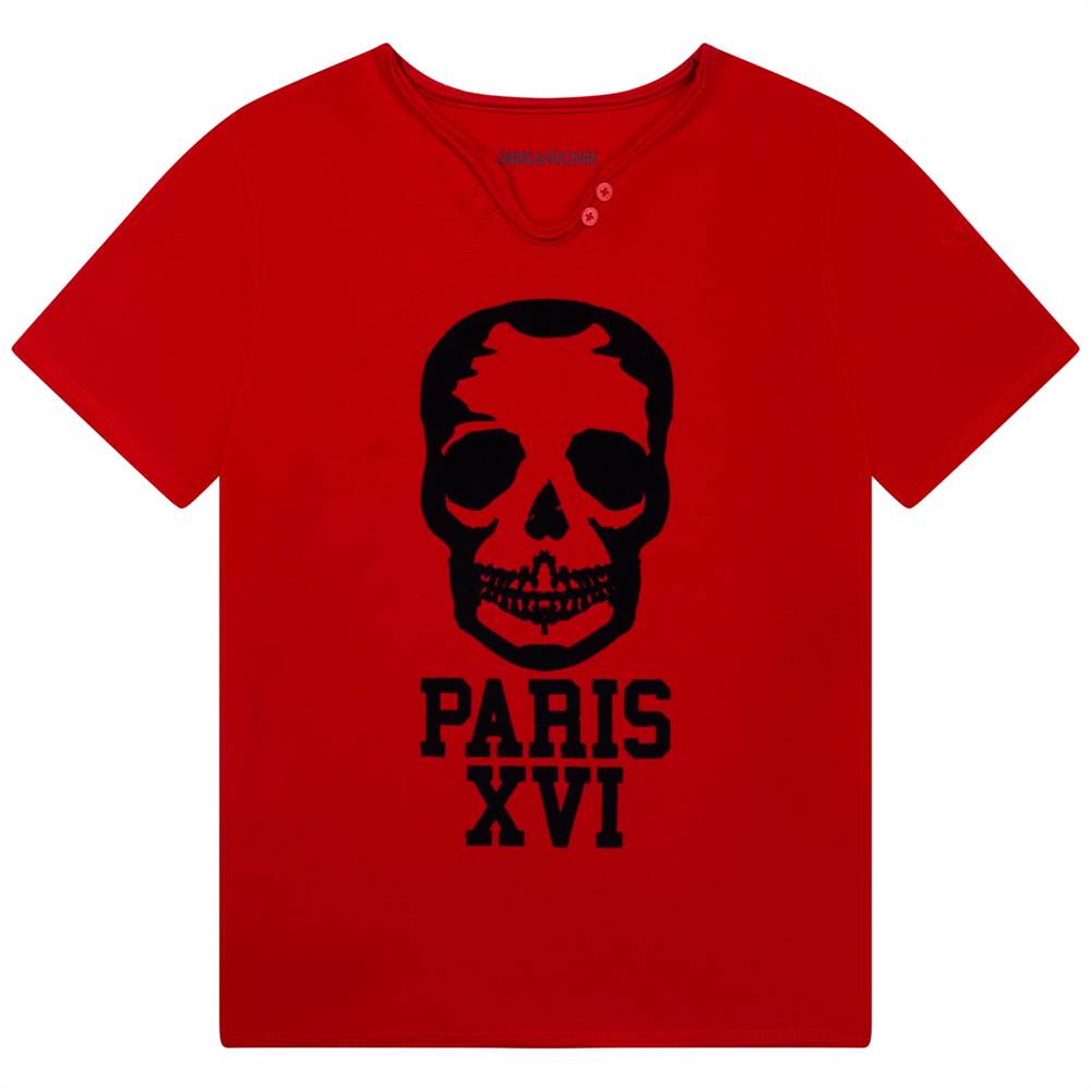 Køb Zadig Voltaire T-shirt rød/kranium