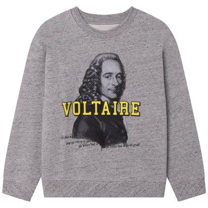 Zadig & Voltaire trøje - grå