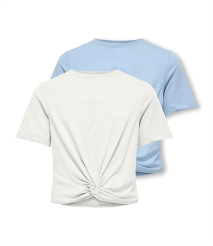 Kids Only Top Grex - Soft Chambray/Cloud Dance 