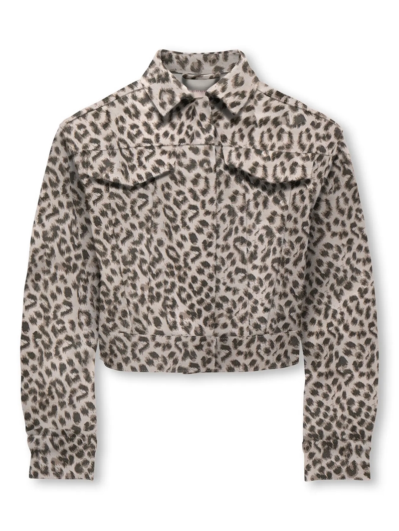 Kids Only Denim Jakke Anlie - Silver Lining