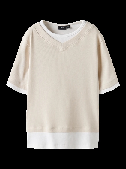 LMTD T-shirt Hinaja - Turtledove 