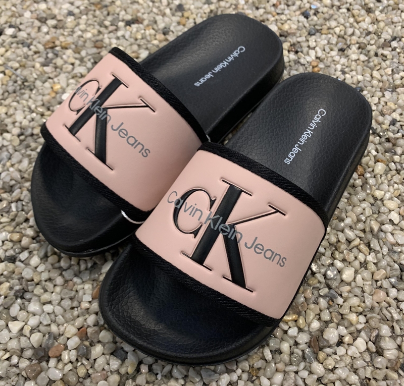 Calvin Klein sandaler / klipklapper -  POOL SLIDE - PINK