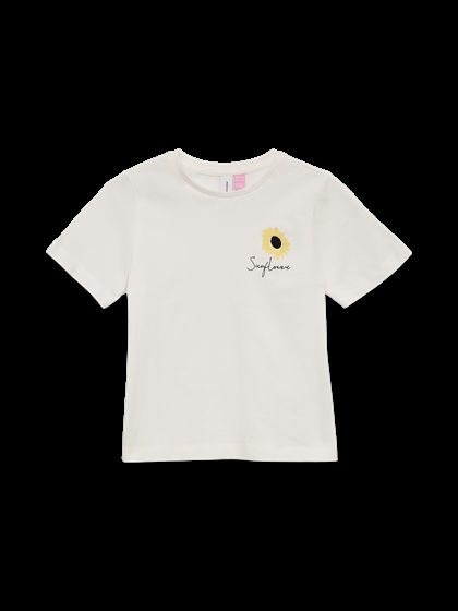Vero Moda T-Shirt Mulla Paulina - Snow White/Sunflower