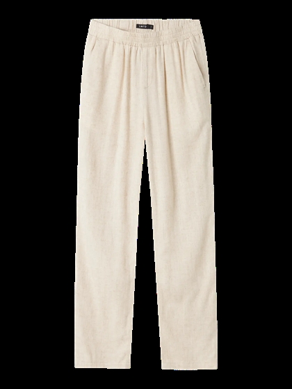 LMTD Sweatpants Finen Hør - Peyote  