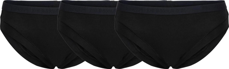 JBS of Denmark Kids Bamboo Pige Underbukser 3pak - Sort 