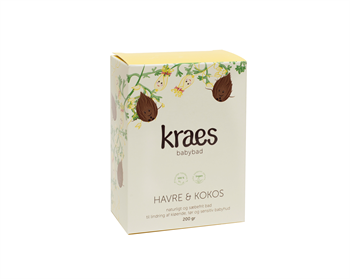 Kraes babybad - havre & kokos (200 gr)