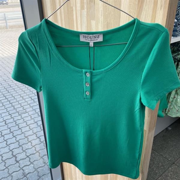 Hound Rib T-shirt - Power Green