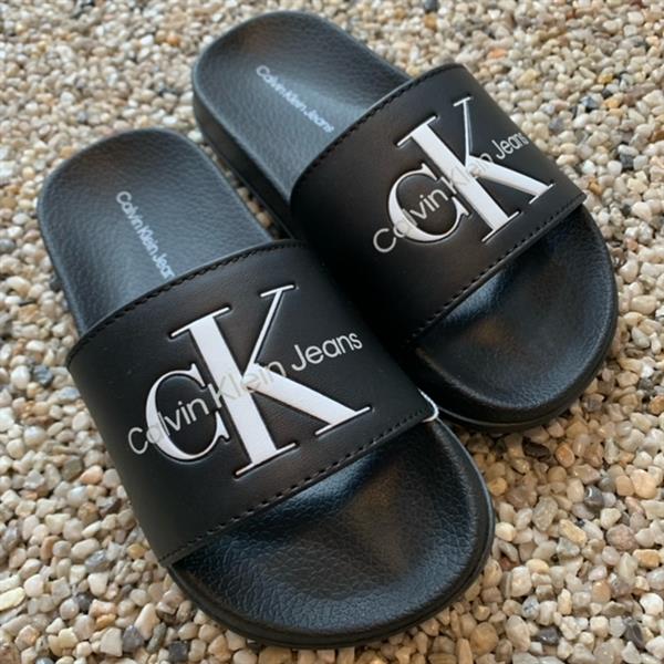 Køb Calvin Klein sandaler klipklapper - sort