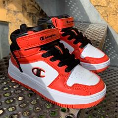 Champion high-top sneakers - rød/sort/hvid
