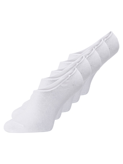 Jack and Jones strømper kort "5 PACK NOOS" - hvid
