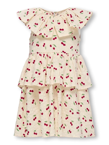 Kids Only Kjole Cerise - Whitecap Gray 