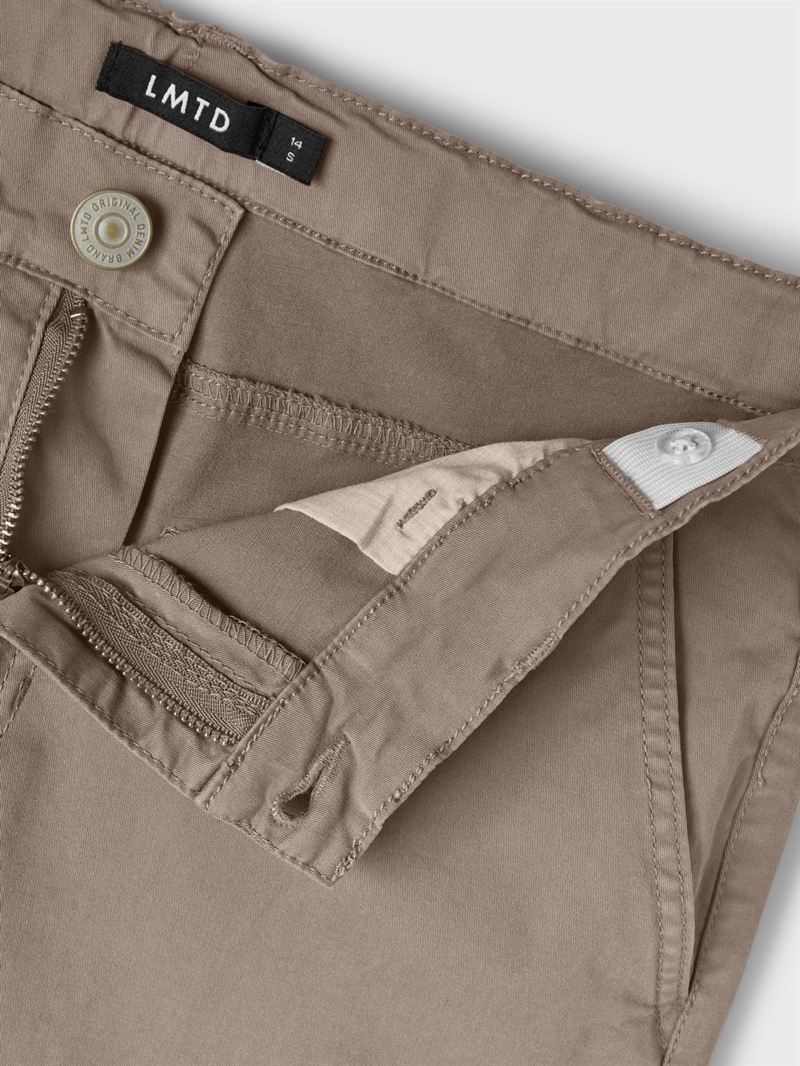 LMTD pige & drenge jeans/bukser model "TALISE" - CARGO PANT - Mocha Meringue