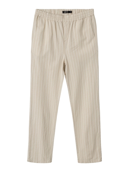 LMTD Hill Hørbukser - Komfortable og stilrene bukser til teens i beige