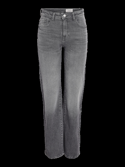 Noisy May Jeans Yolanda Wide - Dark Grey Denim