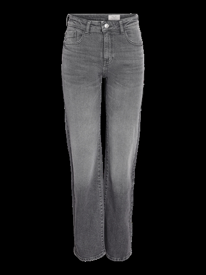 NoisyMay Jeans Yolanda Wide - Dark Grey Denim