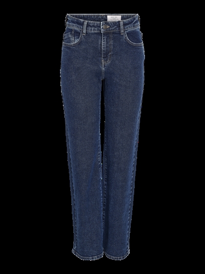NoisyMay Jeans Yolanda Wide - Dark Blue Denim 