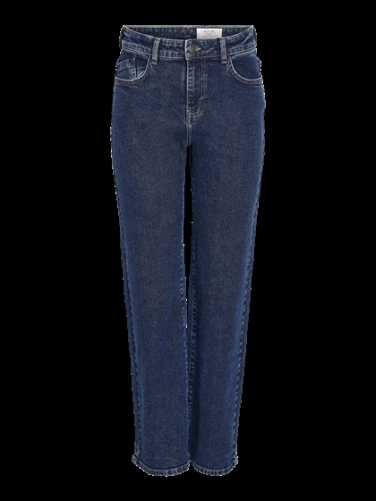 NoisyMay Jeans Yolanda Wide - Dark Blue Denim 