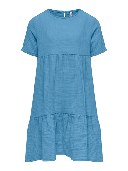 KIDS ONLY pige kjole "THYRA" - Blissful blue