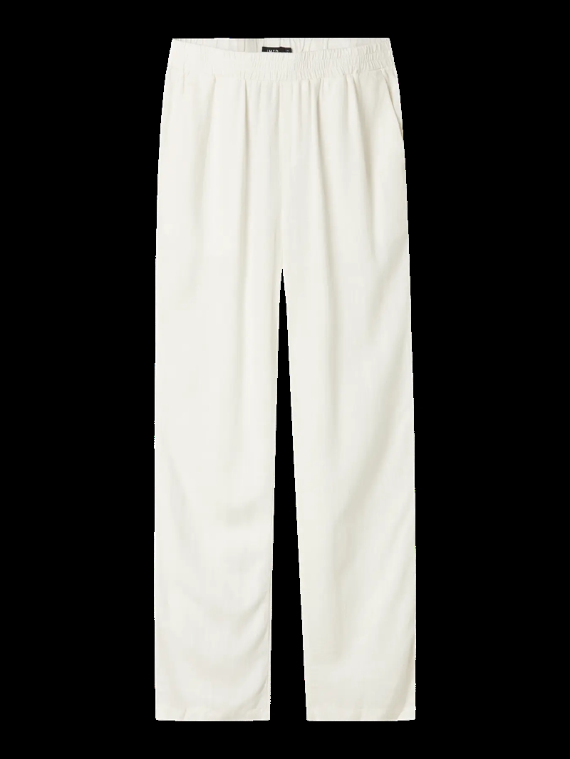 LMTD Sweatpants Finen Hør - White Alyssum 