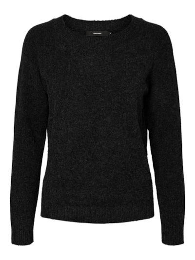 Vero Moda Strik Doffy - Black Melange 