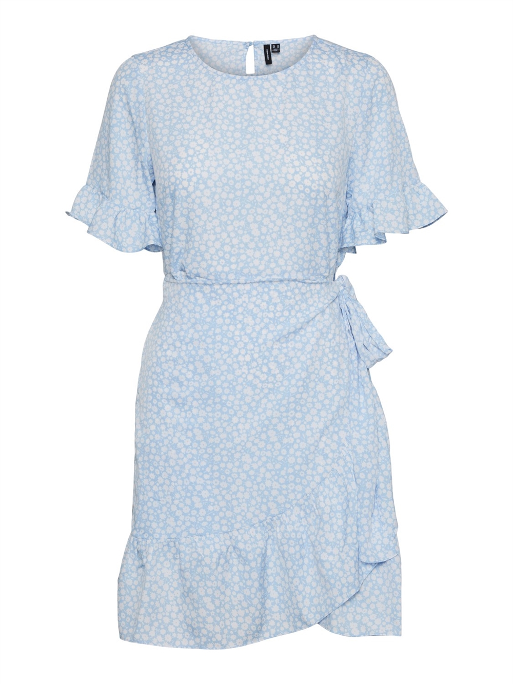 Køb Vero (voksen) kjole HENNA BLUE BELL