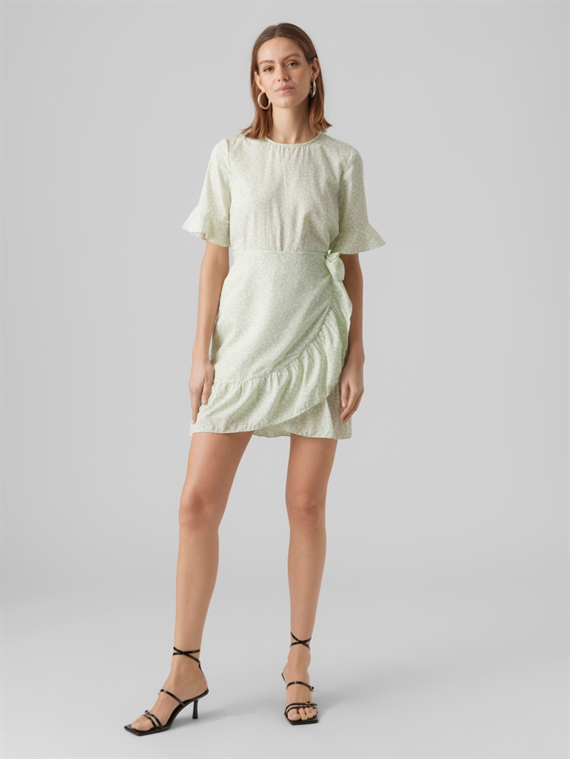 Vero Moda (voksen) kjole "HENNA" - PASTEL GREEN