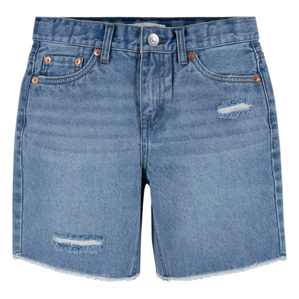 Levi's shorts - midi rise/blå